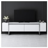 Hanah home tv polica yildiz white silver Cene