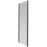 AQUAART Tuš stijena Clear Black 80x195 | shoptok.hr