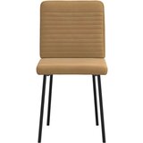 Jedilni stoli 4 kosi rjav žamet, (21822458) | Shoptok.si