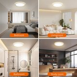  Brilagi-LED prigušiva LED svetiljka sa senzorom ULTRA SLIM LED/24W/230V Ø 42 cm + daljinski upravljač | Eponuda.com