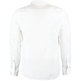 Trendyol White Men's Super Slim Fit Buttoned Collar Handled Epaulet Shirt | ePonuda.com