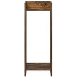  Stalak za biljke s policom 2 pcs Dimljeni Hrast 30 x 30 x 80 cm | shoptok.hr