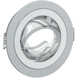 vidaXL Ugradni reflektori 12 komada Okrugli GU10 Srebrni Ø91 mm | shoptok.hr