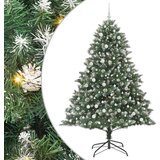 vidaXL Umestno božično drevo med 300 LED Zelena 160 x 160 x 240 cm | Shoptok.si