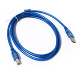  Kabl USB AM na BM, 1.5m, Plavi | Eponuda.com