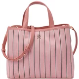 Tommy Hilfiger Ročna torbica 'Spring Chic' zlata / staro roza / črna / bela