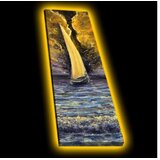 Wallity Zidna slika sa LED osvjetljenjem 3090KTLGDACT - 003, 30x90 cm | Eponuda.ba