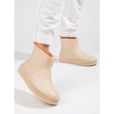 SHELOVET Women's short wellies cream | Shoptok.si