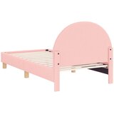  za djecu s uzglavljem Ružičasta 80 x 160 cm Bouclé | shoptok.hr