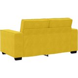  Dvosjed Kauč Žuti 160x78x84 cm Baršun | Shoptok.si
