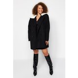 Trendyol Curve Plus Size Coat - Black - Basic Cijene