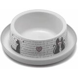Moderna Neklizajuća posuda Trendy Dinner Cats in Love - 210 ml u