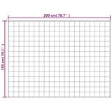  Teška deka plava 150x200 cm 7 kg od tkanine | shoptok.hr