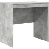 vidaXL Stol Sivi Beton 80x50x76 cm Drvo | shoptok.hr