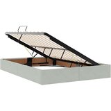 LED krevet za pohranu s madracem Svjetlosiva 140 x 200 cm | shoptok.hr