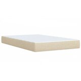  Boxspring krevet s madracem Krem 120 x 200 cm Tkanina - Krem 120 x 200 cm Dizajn linija | shoptok.hr
