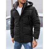 DStreet Zimowa pikowana kurtka męska czarna | Shoptok.si