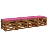  Jastučići za sjedenje SOEST 4 kom. 100% poliester Ružičasta | Shoptok.si