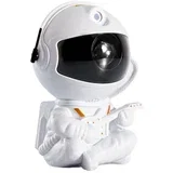 Astronaut Projector Starry Sky LED Lamp Guitar / White