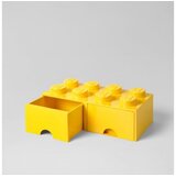 Lego Rumena škatla za shranjevanje z 2 predaloma LEGO® Cene