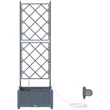 Vrtna saksija Svijetlo siva 40 x 40 x 126 cm Plastika | Eponuda.ba