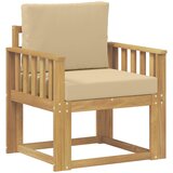  2 Komad Set vanjskih sofa Poliester Bijela i Bež | shoptok.hr
