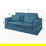 Ropez Plava sofa 196 cm Nora – | shoptok.hr