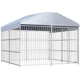 vidaXL kavez za pse s krovom 300 x 300 x 200 cm | shoptok.hr