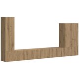  Namestitev na steno 6 pcs Umetni hrast - - Rjava - 78.74 - 98 x 31 x 29,5 cm - 2025-vidaXL-Uvoz_2 | Shoptok.si