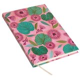 Goldbuch bilježnica bez linija sa tvrdim koricama A5 Tropical Leaves Pink | shoptok.hr