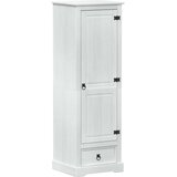  Ormari s ladicama Bijelo 55 x 50 x 170 cm Čvrsto borovo drvo - Bijelo | shoptok.hr