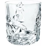 Nachtmann Set od 4 Sculpture Whisky Tumbler čaše za viski od kristalnog stakla, 365 ml