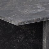 Actona Tamno smeđi stolić za kavu u mramornom dekoru 70x140 cm Vega – | shoptok.hr