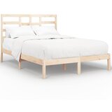 The Living Store Posteljni okvir iz trdnega lesa 140x200 cm - Posteljni Okvir, (21526214) | Shoptok.si