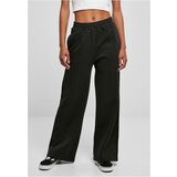 Urban Classics Women's Straight Pin Tuck Sweat Pants Black Cene