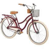 HUFFY Deluxe 26″ Cruiser bicikl Matte Dark Berry | shoptok.hr