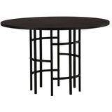 Furniture Fashion Copenhagen okrugli blagovaonski stol ⌀115 cm, crni Slike