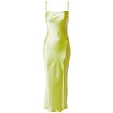 Gina Tricot Večerna obleka 'Nova' limeta | Shoptok.si