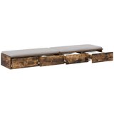 Ladice za krevet s ladicama Dimljeni hrast 150 x 36,5 x 16,5 cm | Eponuda.ba