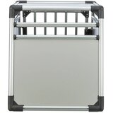 Plaček Pet Products aluminijasti transportni boks - velikost M-L - Š 63 x G 90 x V 65 cm | Shoptok.si