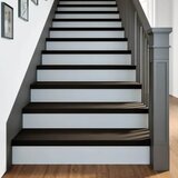  Gazišta stepenice 12 kom tamnosmeđi 90x25x2 cm masivna hrast | shoptok.hr