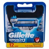 Gillette mach 3 turbo dopuna za brijač 12 komada Cene