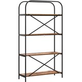  Polica Staro drvo 80 x 30 x 146 cm Konstruirano drvo | shoptok.hr
