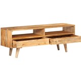Maison Chic TV omarica - TV stojalo - Televizijska omarica 110x30x41 cm trden mangov les, (21699089) Cene