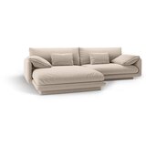Micadoni Bež kotna sedežna garnitura (levi kot) Torino – Home | Shoptok.si