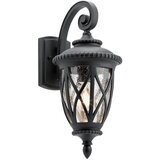Elstead Lighting Elstead Admirals Cove Zunanja stenska svetilka z 1 lučjo, teksturirana črna, IP44, E27, (22100030) | Shoptok.si