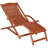 Gardenson VRTNI LEŽALNIK zelena, bež, barve lesa evkaliptusa | Shoptok.si