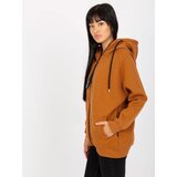 RUE PARIS Sweatshirt-AP-BL-AP-3003.59-light brown | Shoptok.si