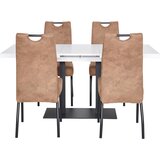MID.YOU JEDILNA MIZA, črna, bela | Shoptok.si