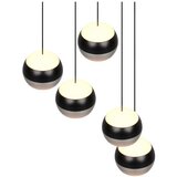 Trio Select Crna/u srebrnoj boji LED viseća svjetiljka ø 30 cm Orbit – | shoptok.hr